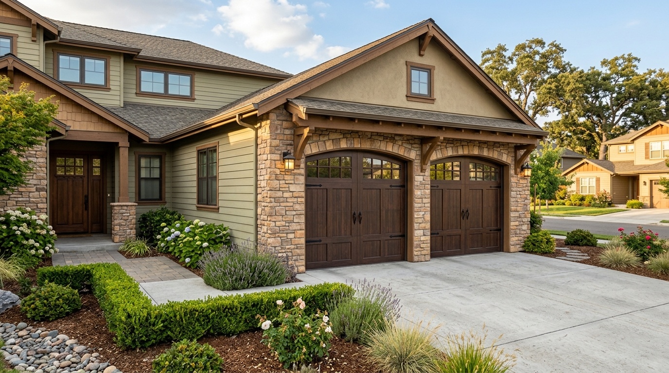 Carriage House Garage Doors in Fremont service photo