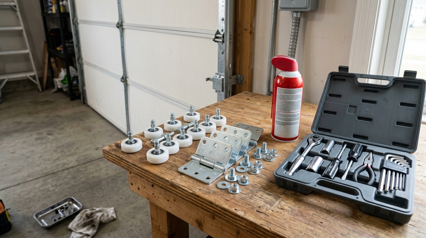 Garage Door Maintenance Tune-Up in Fremont service photo